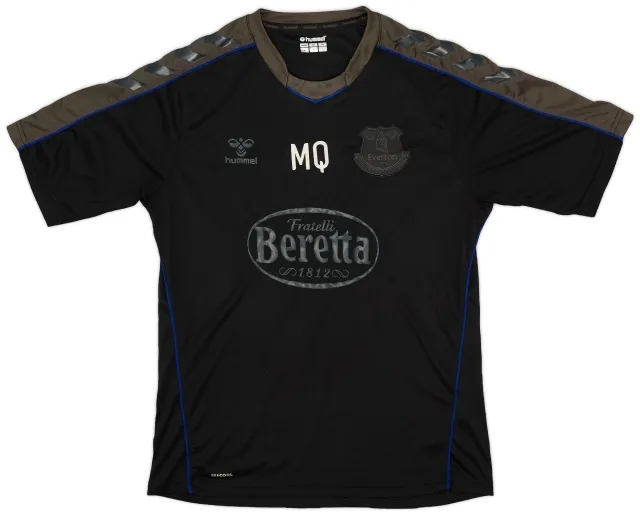 2020-21 Everton Staff Issue Hummel Training Shirt MQ - 8/10 - (M)