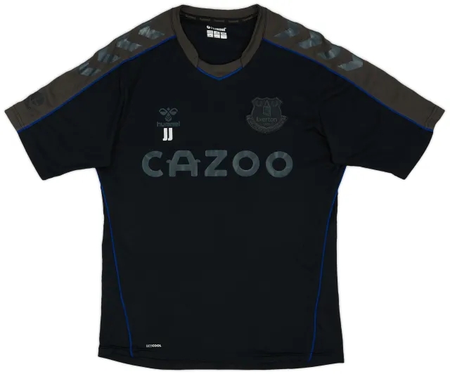 2021-22 Everton Hummel Staff Issue Training Shirt JJ - 9/10 - (M)
