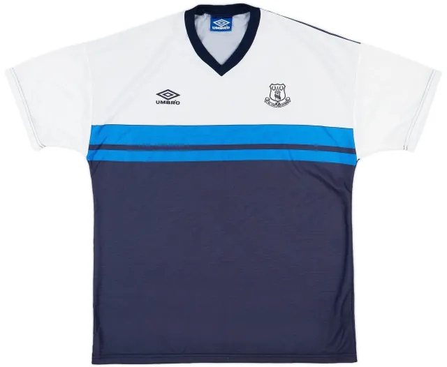 1990s Everton Umbro Training Shirt - 8/10 - (XL)