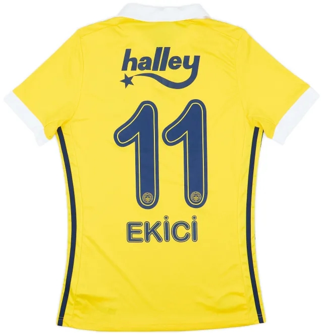 adidas 2017-18 Fenerbahce Away Shirt Ekici #11 - 6/10 - (S)