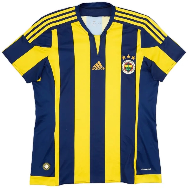 adidas 2015-16 Fenerbahce Home Shirt - 6/10 - (L)