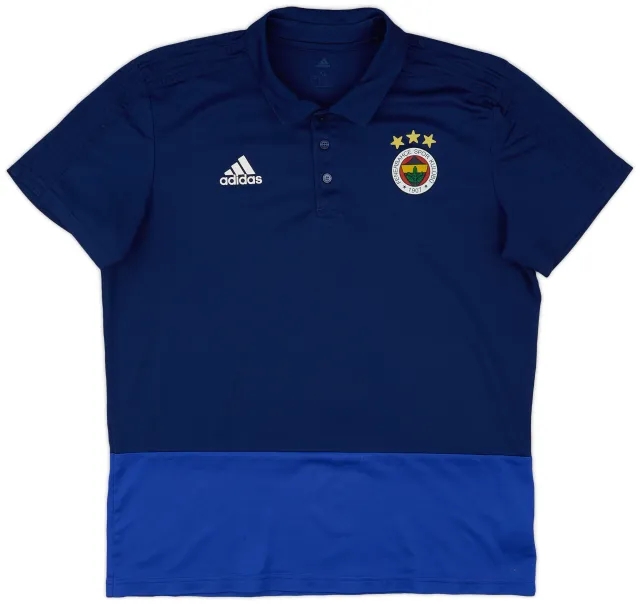 2017-18 Fenerbache adidas Polo Shirt - 8/10 - (XL)