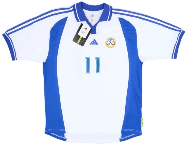 adidas 2000-02 Finland Player Issue Home Shirt #11 (XL)