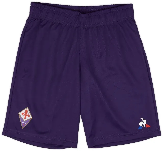 LeCoqSportif 2018-19 Fiorentina Authentic Home Shorts - As New - (S)