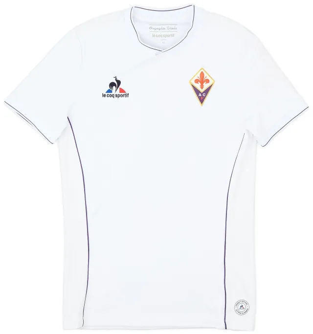 LeCoqSportif 2015-16 Fiorentina Away Shirt #9 - 8/10 - (XS)