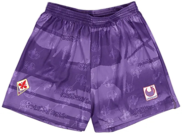 1994-95 Fiorentina Home Shorts - 9/10 - (L)