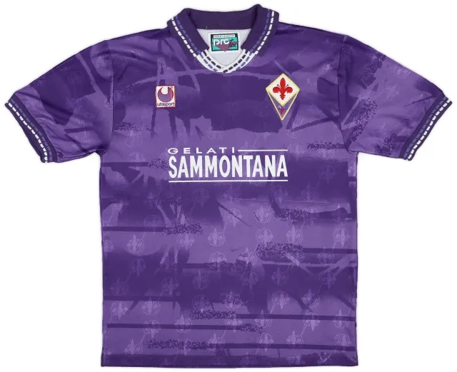 1994-95 Fiorentina Home Shirt - 9/10 - (XL)