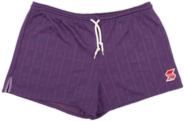 1990-91 Fiorentina Home Shorts - 6/10 - (L)