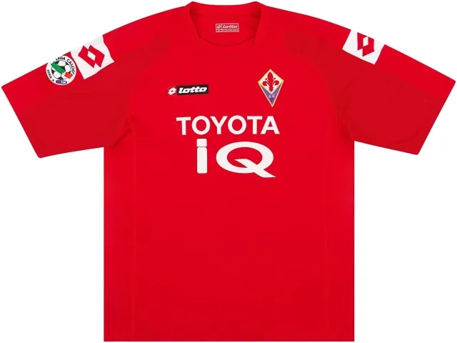 Lotto 2008-09 Fiorentina Match Issue Third Shirt Mazuch #15