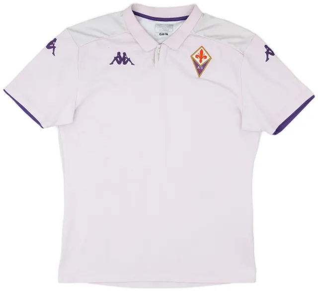2020-21 Fiorentina Kappa Polo Shirt - 8/10 - (XL)