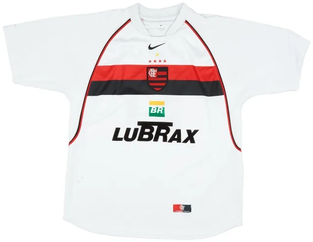 Nike Flamengo Mens SS Away Shirt 2002/03