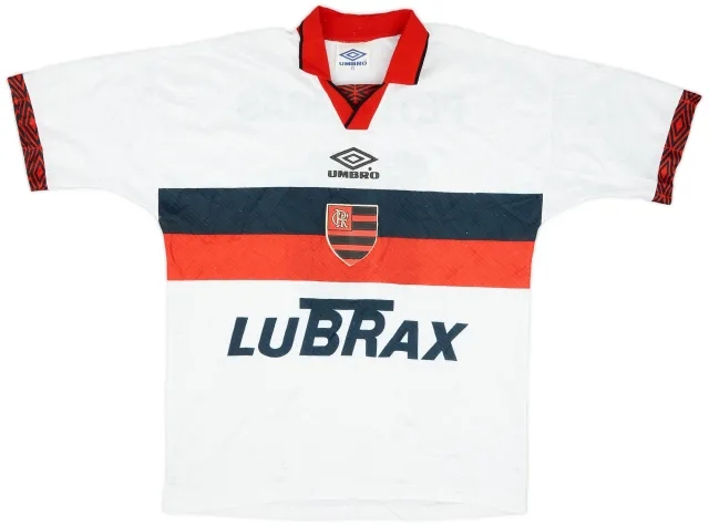 Umbro 1995-96 Flamengo Centenary Away Shirt #10 - 7/10 - (L)