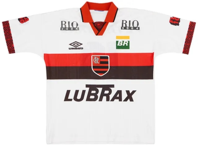 Umbro 1995-96 Flamengo Centenary Away Shirt #10 - 8/10 - (L)