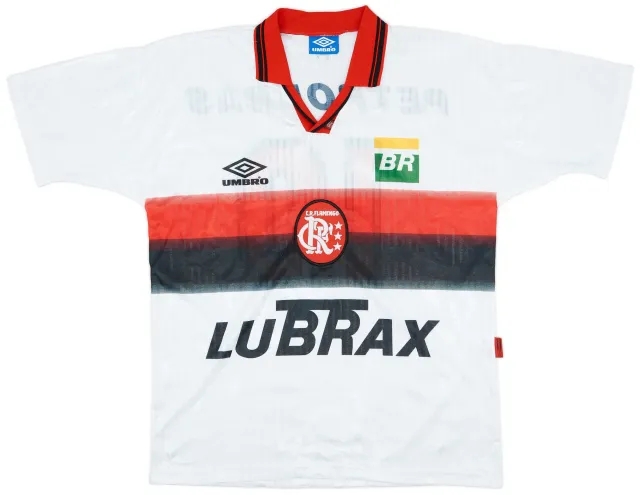 Umbro 1997-99 Flamengo Away Shirt #10 - 8/10 - (L)