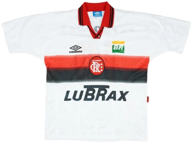 Umbro 1997-99 Flamengo Away Shirt #10 - 8/10 - (XL)