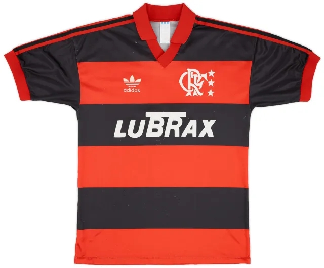 adidas 1990-92 Flamengo Home Shirt - 8/10 - (M/L)