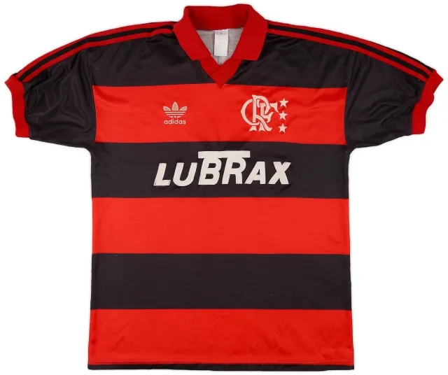 adidas 1990-92 Flamengo Home Shirt - 7/10 - (L)