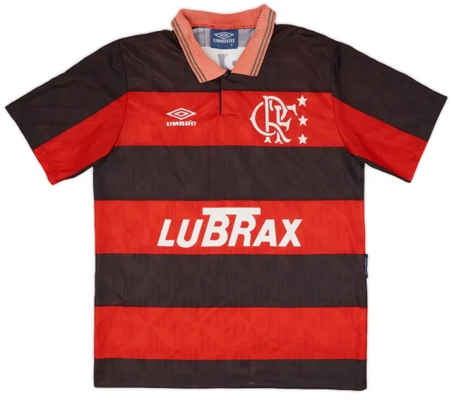 Umbro 1992-93 Flamengo Home Shirt - 6/10 - (L)