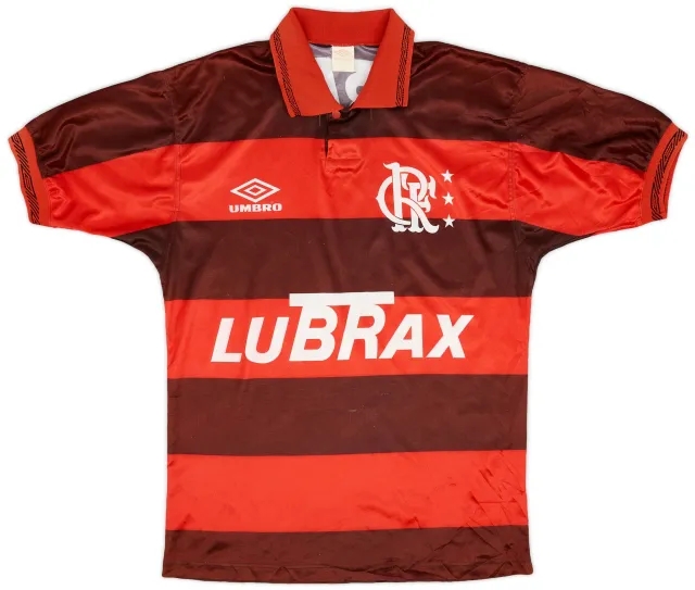 Umbro 1992-93 Flamengo Home Shirt - 8/10 - (L)