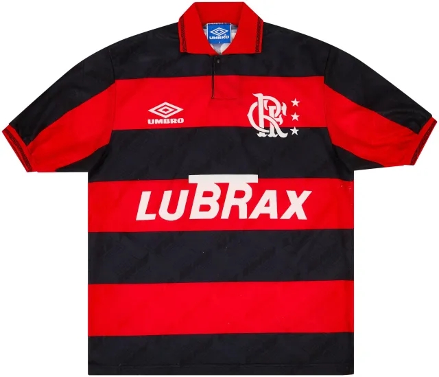 Umbro 1993 Flamengo Home Shirt - 9/10 - (L)