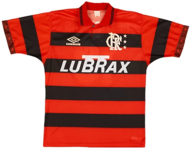Umbro Flamengo Mens SS Home Shirt 1994/95