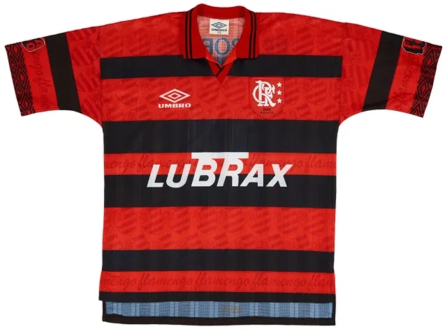 Umbro 1994-95 Flamengo Centenary Home Shirt #11 - 9/10 - (XL)