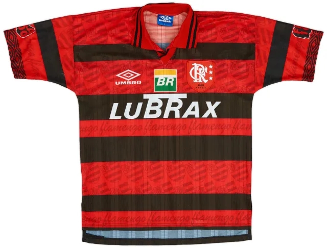 Umbro 1995-96 Flamengo Centenary Home Shirt - 9/10 - (L)