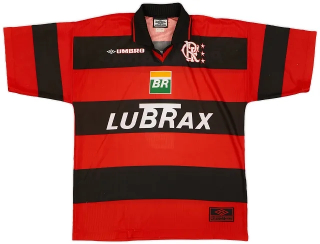 Umbro 1997-99 Flamengo Home Shirt #5 - 9/10 - (L)