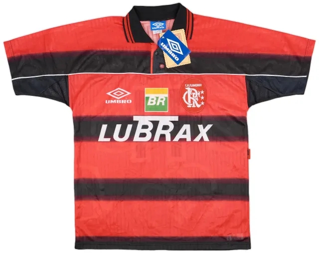 Umbro Flamengo Mens SS Home Shirt 1998/99