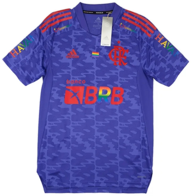 adidas 2021 Flamengo Special 'Pride' Shirt #10 (Diego) (S)