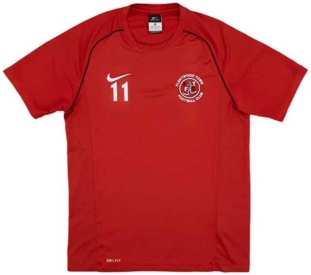 2012-13 Fleetwood Town Player Issue Nike Training Shirt #11 - 7/10 - (M)