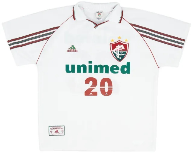 adidas 1998-00 Fluminense Away Shirt #20 - 8/10 - (XL)