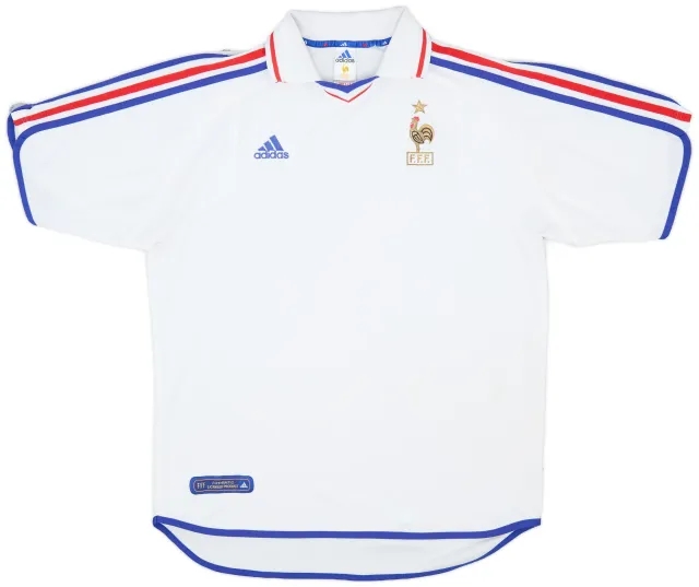 adidas 2000-02 France Away Shirt - 6/10 - (L)