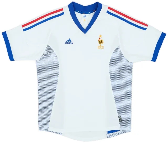 adidas 2002-04 France Away Shirt - 7/10 - (XS)