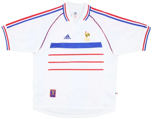 adidas 1998 France Away Shirt - 9/10 - (XL)
