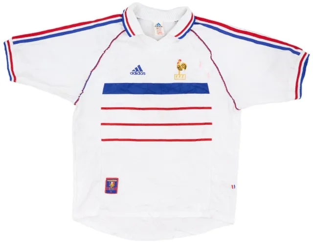 adidas 1998 France Away Shirt - 5/10 - (L)