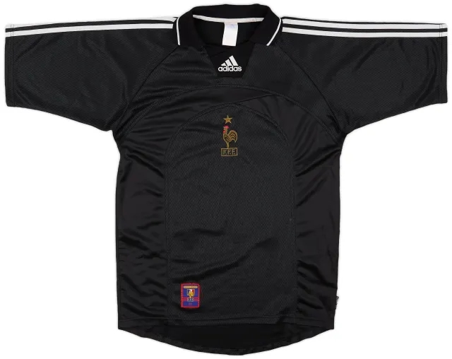 adidas 2002-04 France GK Shirt #16 - 8/10 - (S)