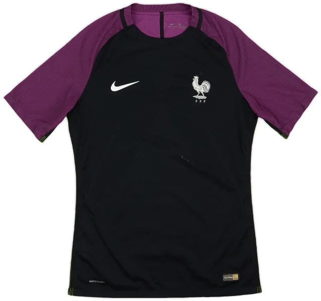 Nike France Mens LS Goalkeeper Player Issue Home Shirt 2016