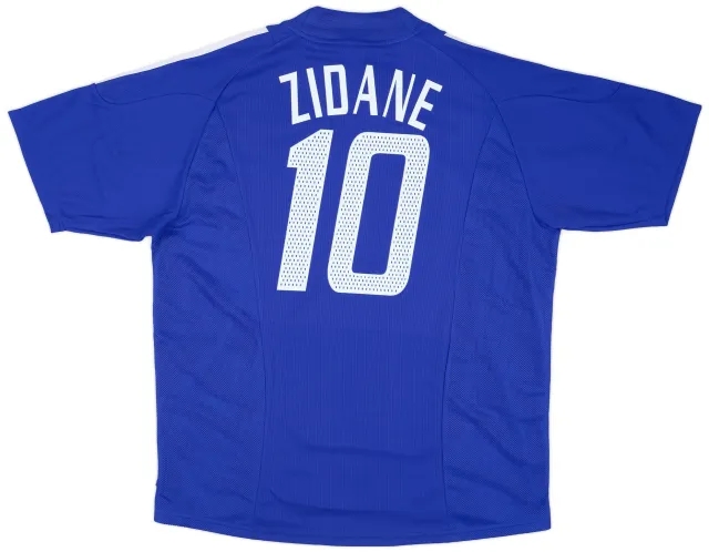 adidas France Mens SS Home Shirt 2002