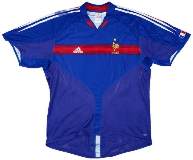 adidas 2004-06 France Home Shirt - 5/10 - (L)