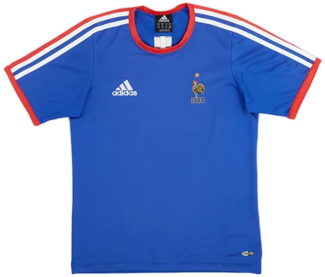 adidas France Mens SS Home Shirt 2006