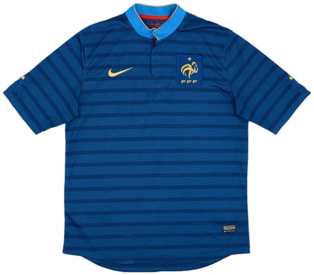 Nike 2012-13 France Home Shirt - 8/10 - (L)