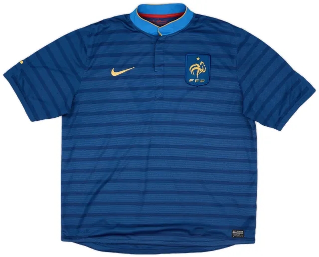 Nike 2012-13 France Home Shirt - 10/10 - (XL)