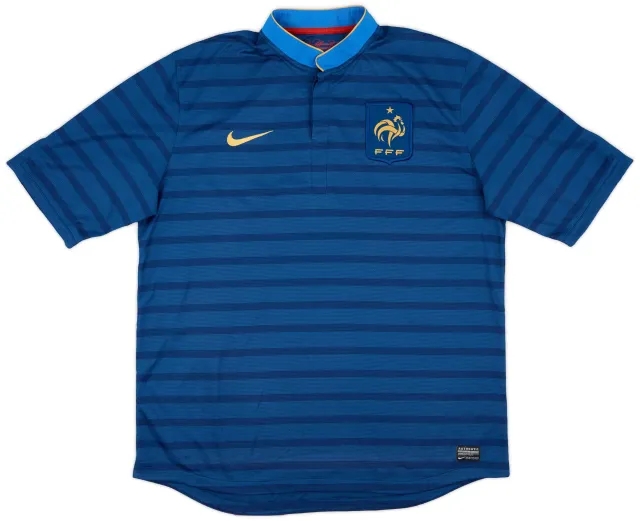 Nike 2012-13 France Home Shirt - 10/10 - (XL)