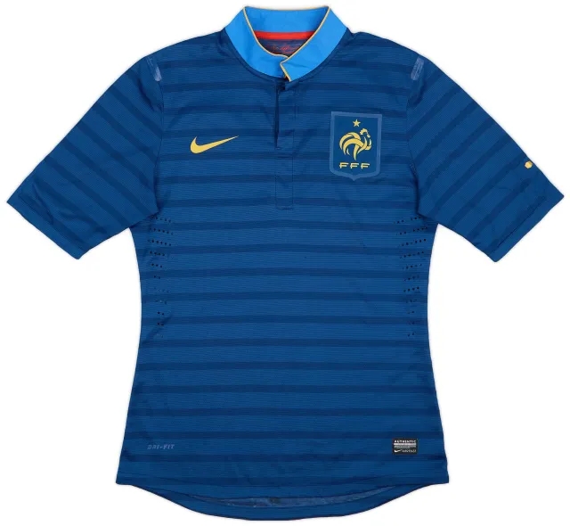 Nike France Mens SS Player Issue Home Shirt 2012