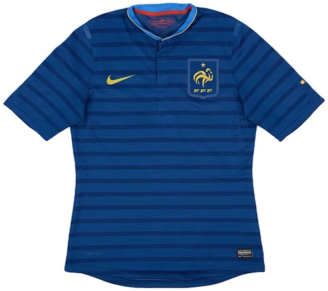 Nike 2012-13 France Authentic Home Shirt - 8/10 - (M)