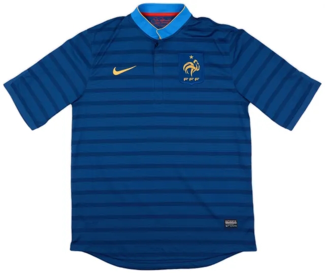 Nike 2012-13 France Home Shirt - 9/10 - (L)