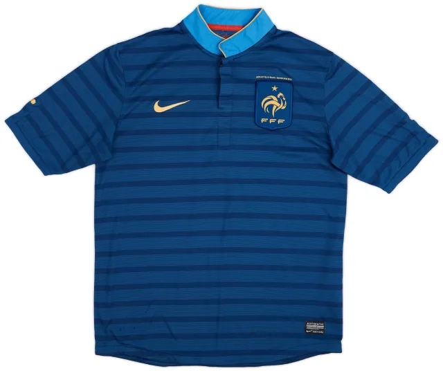 Nike 2012-13 France 'UEFA U17 Elite Round' Home Shirt - 9/10 - (M)