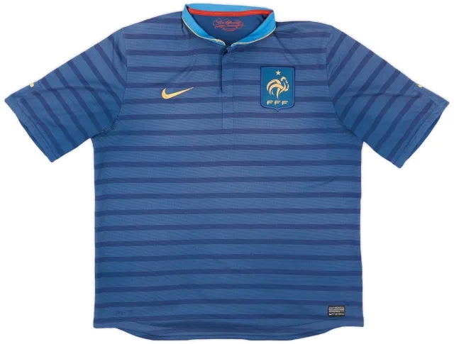 Nike 2012-13 France Home Shirt - 6/10 - (XL)
