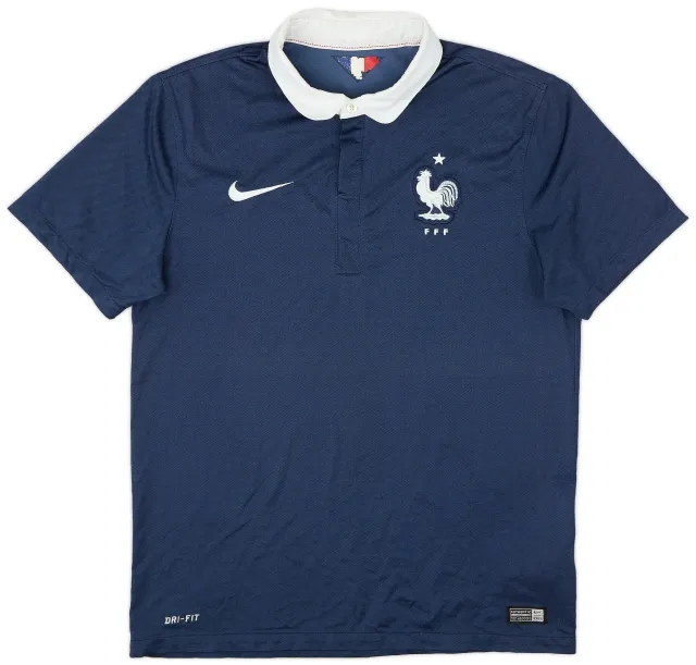 Nike 2014-15 France Home Shirt - 7/10 - (M)